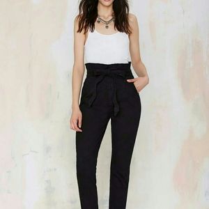 Ashely Mason Paper Bag Black Jean